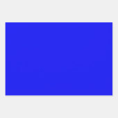 Pfauenfarbe Geschenkpapier Set (Vorderseite 2)