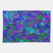 Pfauenfarbe Geschirrtuch (Horizontal)