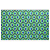 Pfauenfarben-Morokan-Rautendesign Stoff (Fat Quarter (45,7 x 55,9 cm))
