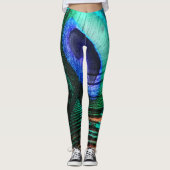 Pfauenfeather-Leggings Leggings (Vorderseite)