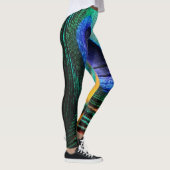 Pfauenfeather-Leggings Leggings (Rechts)