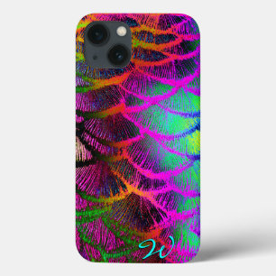 Pfauenfeathers 1-3 Optionen Case-Mate iPhone Hülle