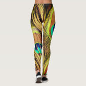 PfauenFeathers 2 Leggings (Rückseite)