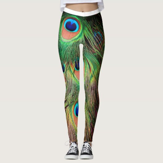 Pfauenfeathers 3 leggings (Vorderseite)