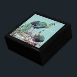 Pfauenfeathers Damask Hochzeitstag Erinnerungskiste<br><div class="desc">Die Personalisierte Schmuckbox oder die Gedächtnisbox - Elegante Weihnachtsgeschenke zum Geburtstag oder Valentinstag Geschenke zum Hochzeitsfeiern - im Custom Designer für Black Lacquer aufbewahren</div>