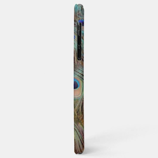 Pfauenfeathers - Fall für das Telefon Case-Mate iPhone Hülle (Hinten/Links)