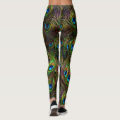 Pfauenfeathers Invasion Leggings (Rückseite)