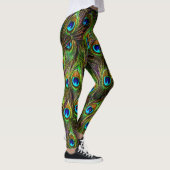 Pfauenfeathers Invasion Leggings (Rechts)