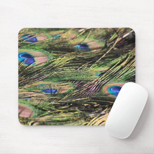 Pfauenfeathers mousepad (Mit Mouse)