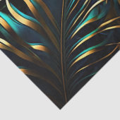 PfauenFeathers-Papiertücher Seidenpapier (Detail)