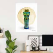 Pfauenfeathers Print, Value Poster Paper (Matte) (Heimbüro)