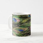 Pfauenfeathers-Tasse Kaffeetasse (Vorderseite Links)