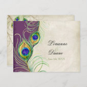 PfauenFeathers UAWG Response Postkarten (Vorne/Hinten)