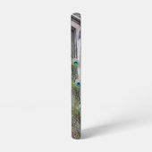 Pfauenfeathers und gotische Windows Samsung Galaxy Hülle (Linke Seite)