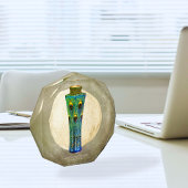 Pfauenfeathers Vase Masterpiece von 1900 Fotoblock