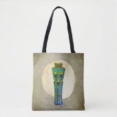 Pfauenfeathers Vase Masterpiece von 1900 Tasche (Vorderseite)