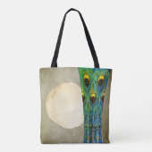 Pfauenfeathers Vase Masterpiece von 1900 Tasche (Rückseite)