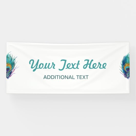 Pfauenfeder Banner (Horizontal)