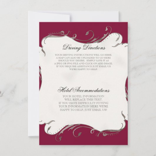 Pfauenfeder bei Wirbel - Einladung zur Hochzeit (Vorderseite)