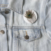 Pfauenfeder Button (Beispiel)