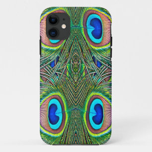 Pfauenfeder-Kaleidoskop-Druck Case-Mate iPhone Hülle