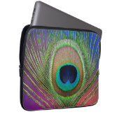 Pfauenfeder Laptopschutzhülle (Vorne Rechts)