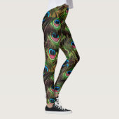 Pfauenfeder Leggings (Rechts)