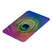 Pfauenfeder Magnet (Linke Seite)