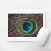 Pfauenfeder Mousepad (Mit Mouse)