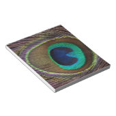 Pfauenfeder Notizblock (angewinkelt)