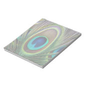 Pfauenfeder Notizblock (Rotiert)