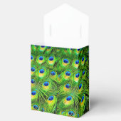 Pfauenfeder PixDezines Geschenkschachtel (Geöffnet)