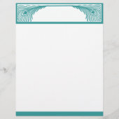 Pfauenfederborder individuell anpassbar (Vorderseite)