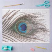 Pfauenfederhalter 3 Dekoupage Tissue Paper Seidenpapier (Basteln)