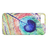 Pfauenfederhalter Case-Mate iPhone Hülle (Rückseite (Horizontal))