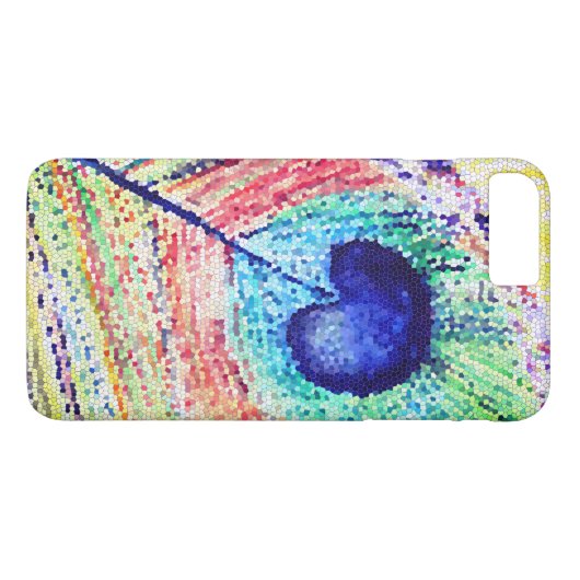 Pfauenfederhalter Case-Mate iPhone Hülle (Rückseite (Horizontal))