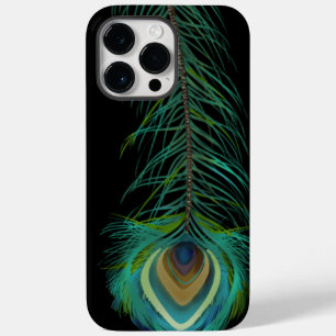 Pfauenfederhalter, die Sie als Hintergrundfarbe au Case-Mate iPhone 14 Pro Max Hülle