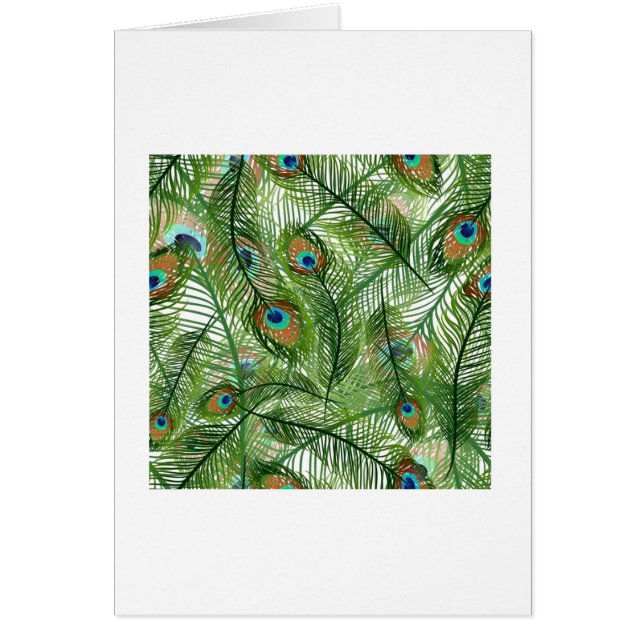 Pfauenfedermuster (Vorne)