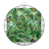 Pfauenfedermuster Dartscheibe (vorne)