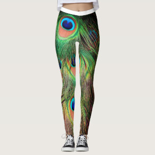 Pfauenfedern 3 leggings