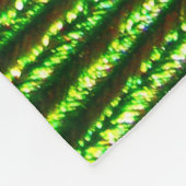 PfauenFedern 6A-6B Optionen Fleecedecke (Ecke)