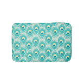 Pfauenfedern Badematte (Vorderseite)