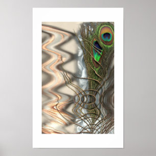 Pfauenfedern G Design von COHOE13 Poster