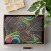 Pfauenfedern-Gewebepapier Seidenpapier (Geschenk)