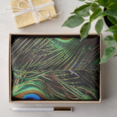 PfauenFedern Hintergrundpapier zum Entwerfen des T Seidenpapier (Geschenk)