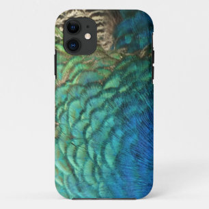 Pfauenfedern I Farbige abstrakte Naturgestaltung Case-Mate iPhone Hülle