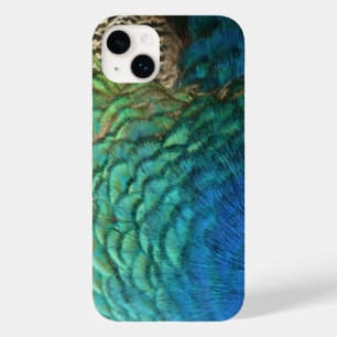 Pfauenfedern I Farbige abstrakte Naturgestaltung Case-Mate iPhone Hülle