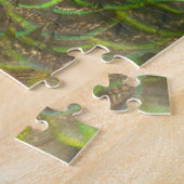 PfauenFedern III (Weiblich) Subtile Natur Puzzle (Seite)