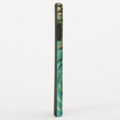 PfauenFedern in farbenprächtiger Abstrakter Natur Case-Mate iPhone Hülle (Hinten/Rechts)