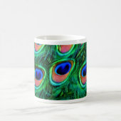 Pfauenfedern_ Kaffeetasse (Mittel)